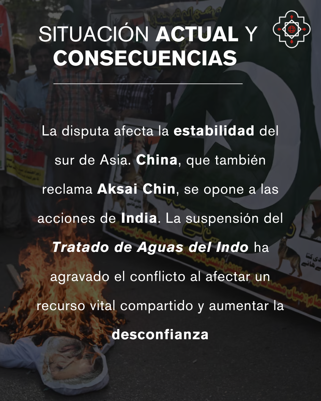 Consecuencias de la escalada de tensiones entre India y Pakistán en 2025. 