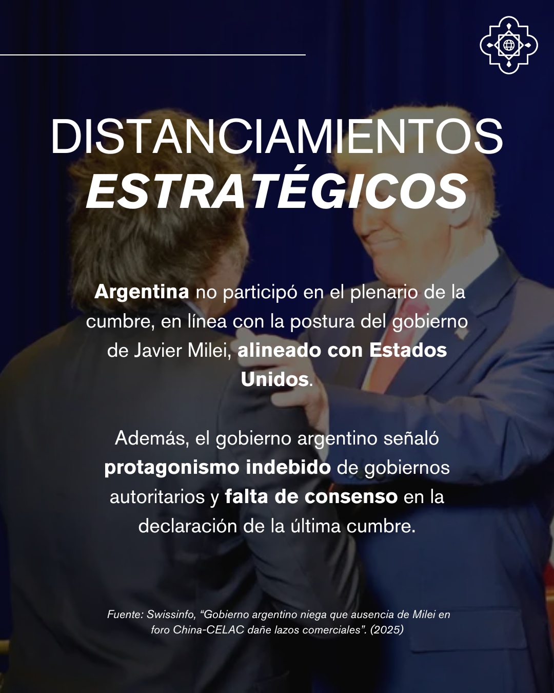 Quiebre de Argentina bajo Milei con el resto de la CELAC. 