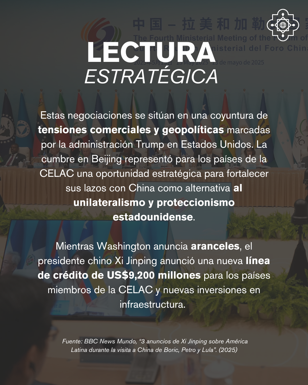 Explicación bajo una mirada geopolítica de las implicaciones de la reunión.