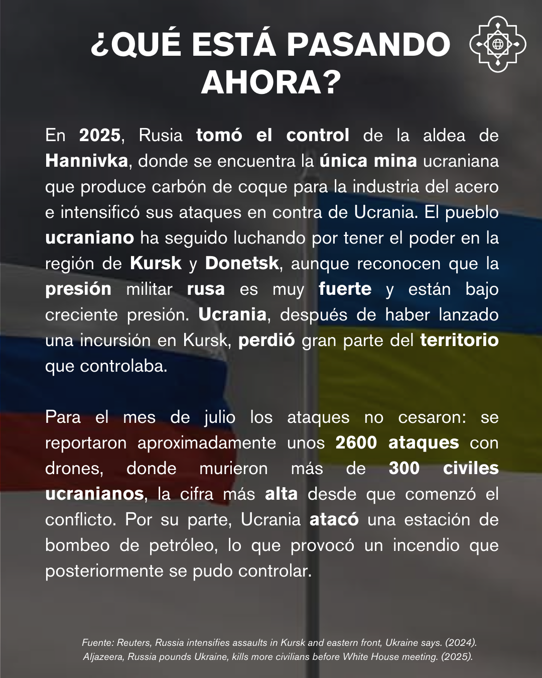 Resumen de la actualidad del conflicto entre Rusia y Ucrania.