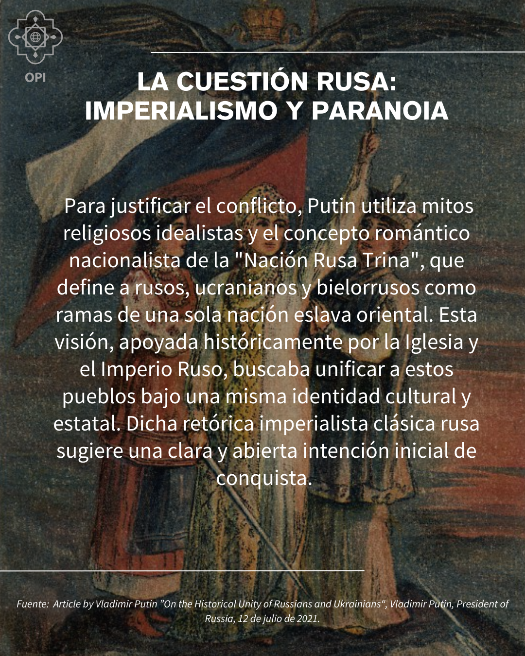 Apuntes sobre la realidad geopolítica rusa.