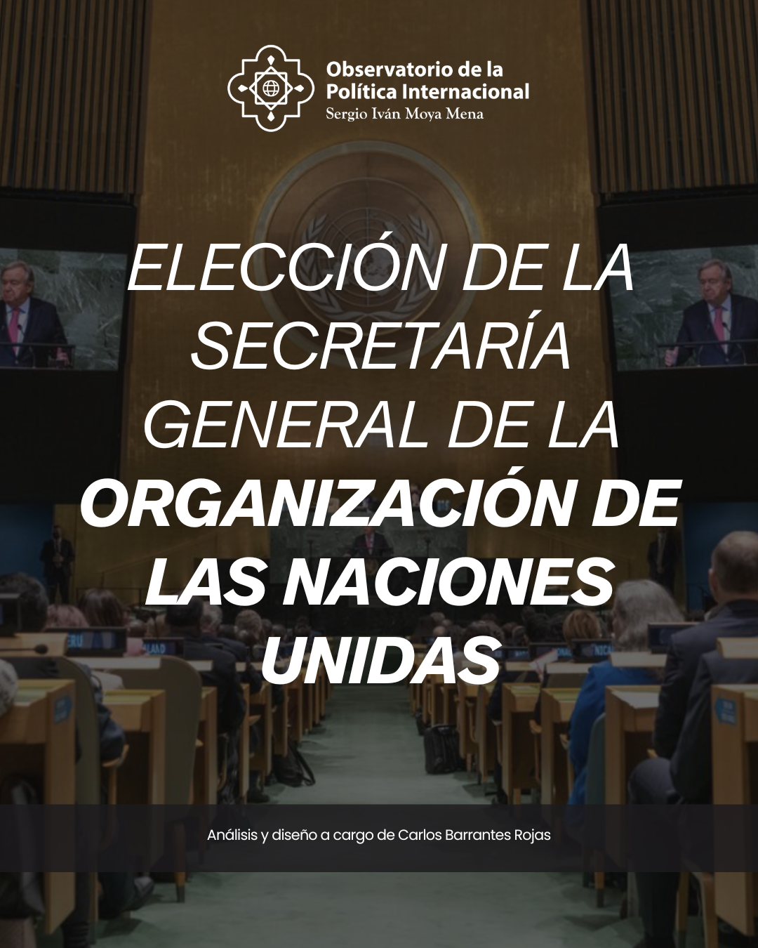 Portada de la duodécima infografía del OPI.