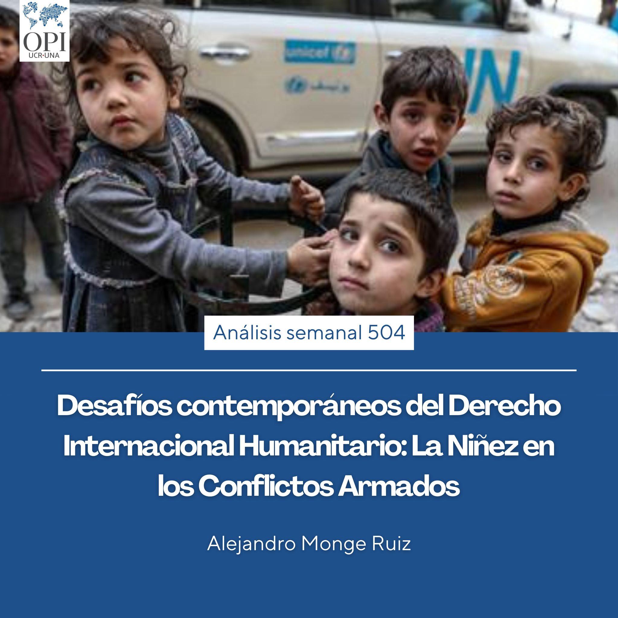 Portada del Análisis Semanal 504 con datos de autoría.