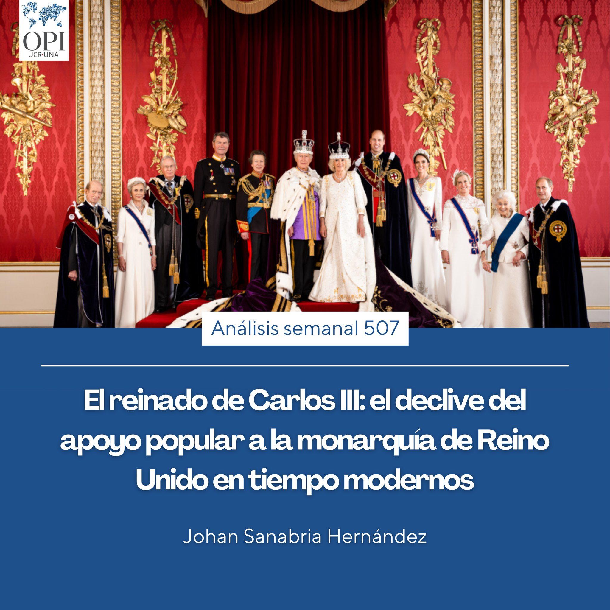 Portada del Análisis Semanal 507 con datos de autoría. 