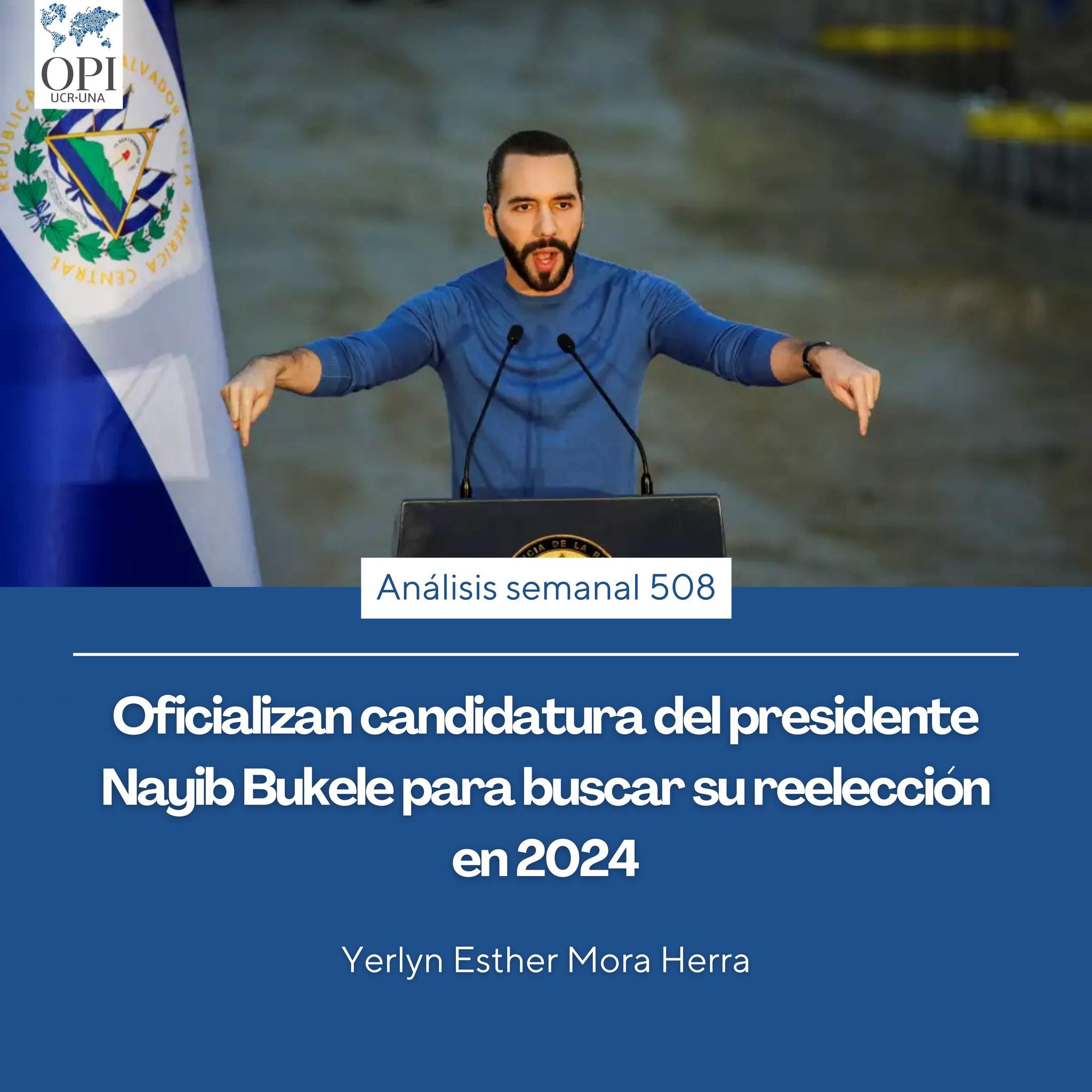 Portada del Análisis Semanal 508 con datos de autoría. 