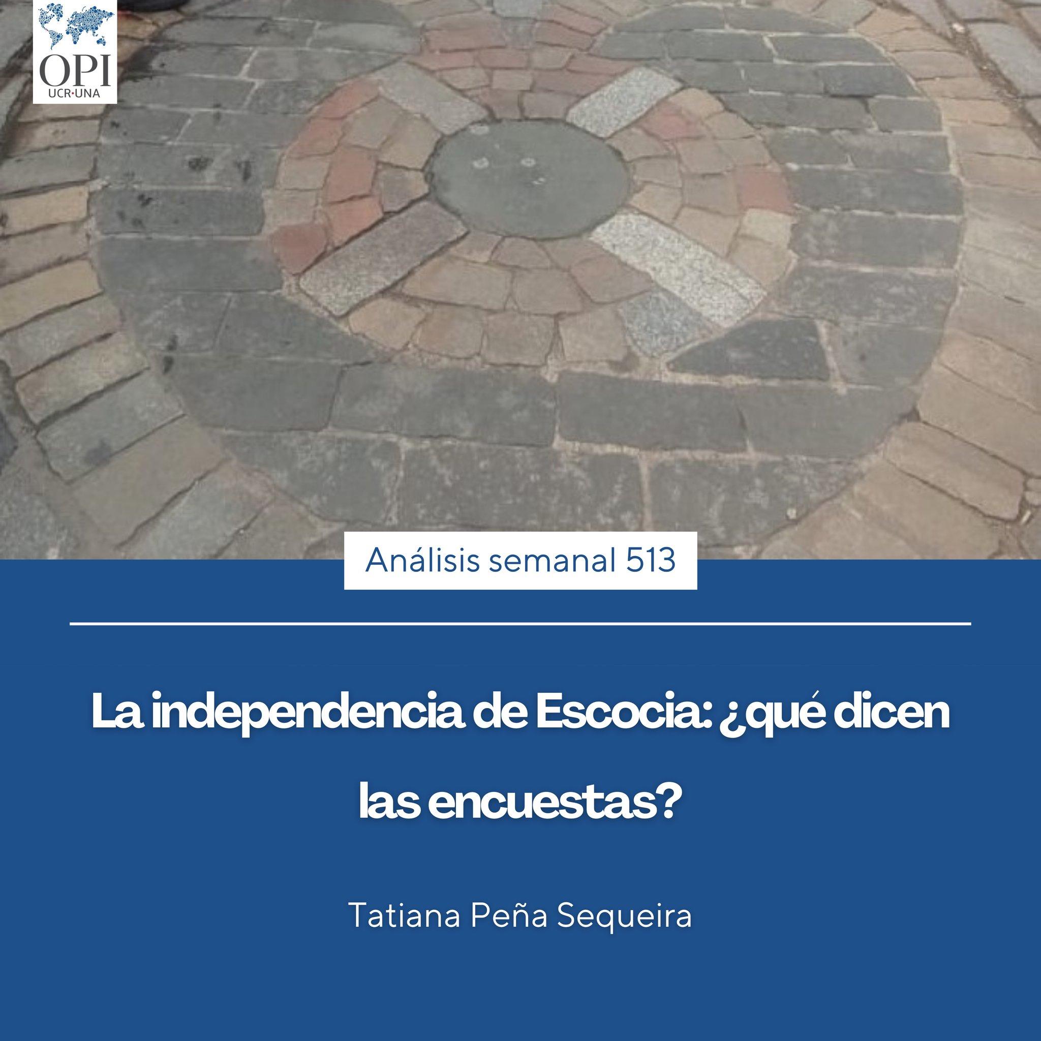 Portada del Análisis Semanal 513 con datos de autoría.