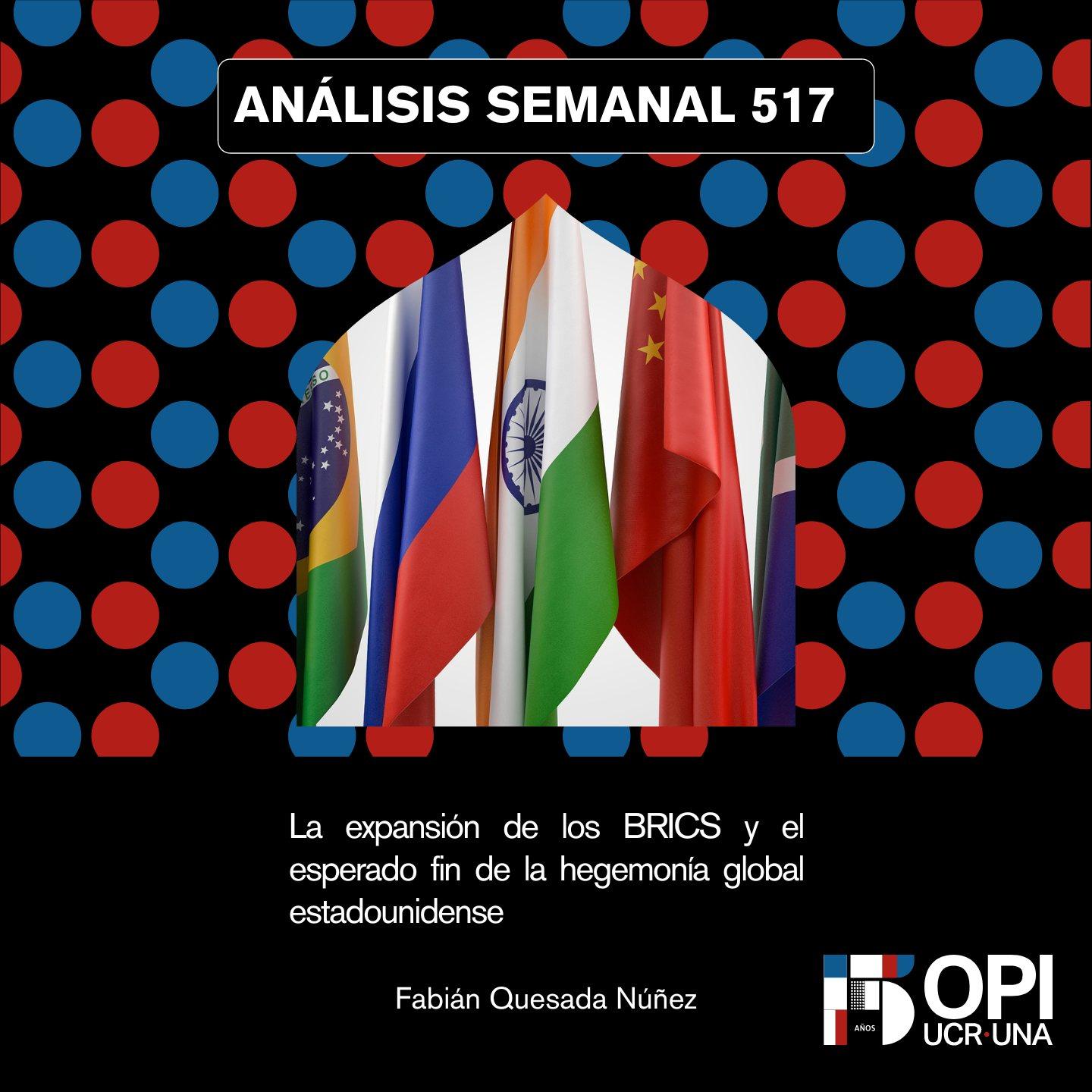 Portada del Análisis Semanal 517 con datos de autoría. 