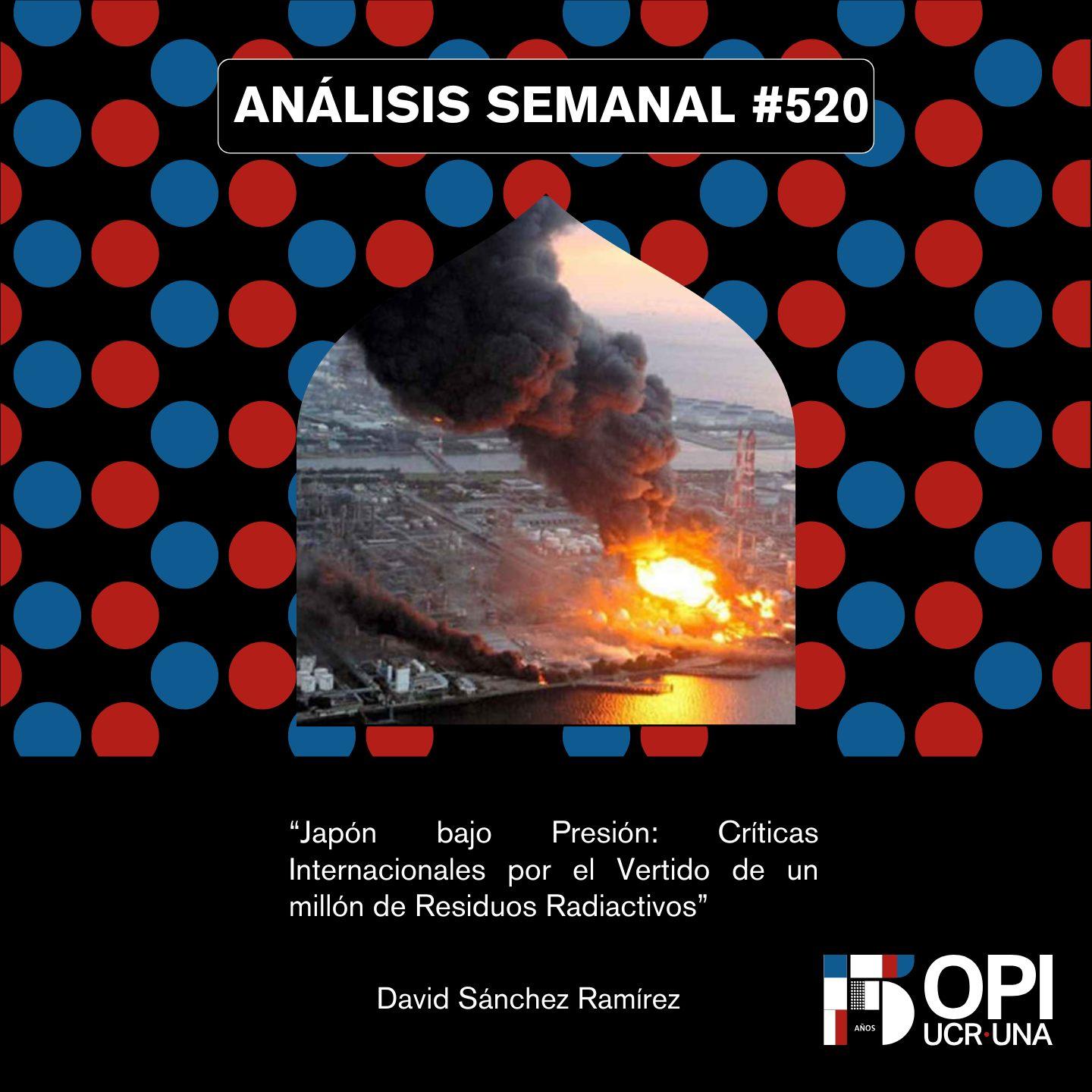 Portada del Análisis Semanal 520 con datos de autoría. 
