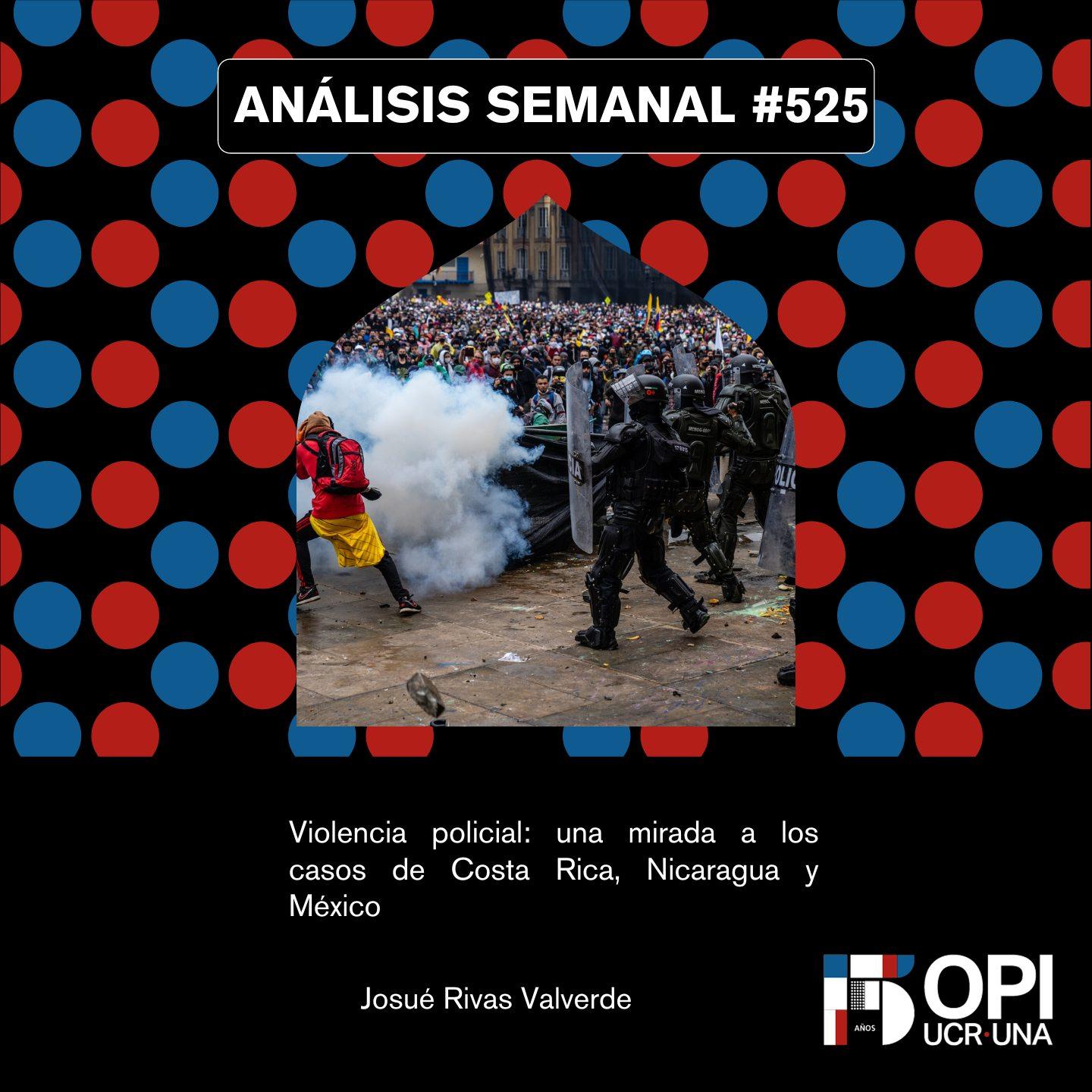 Portada del Análisis Semanal 525 con datos de autoría.