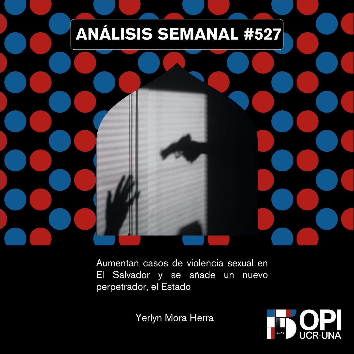 Portada del Análisis Semanal 527 con datos de autoría.
