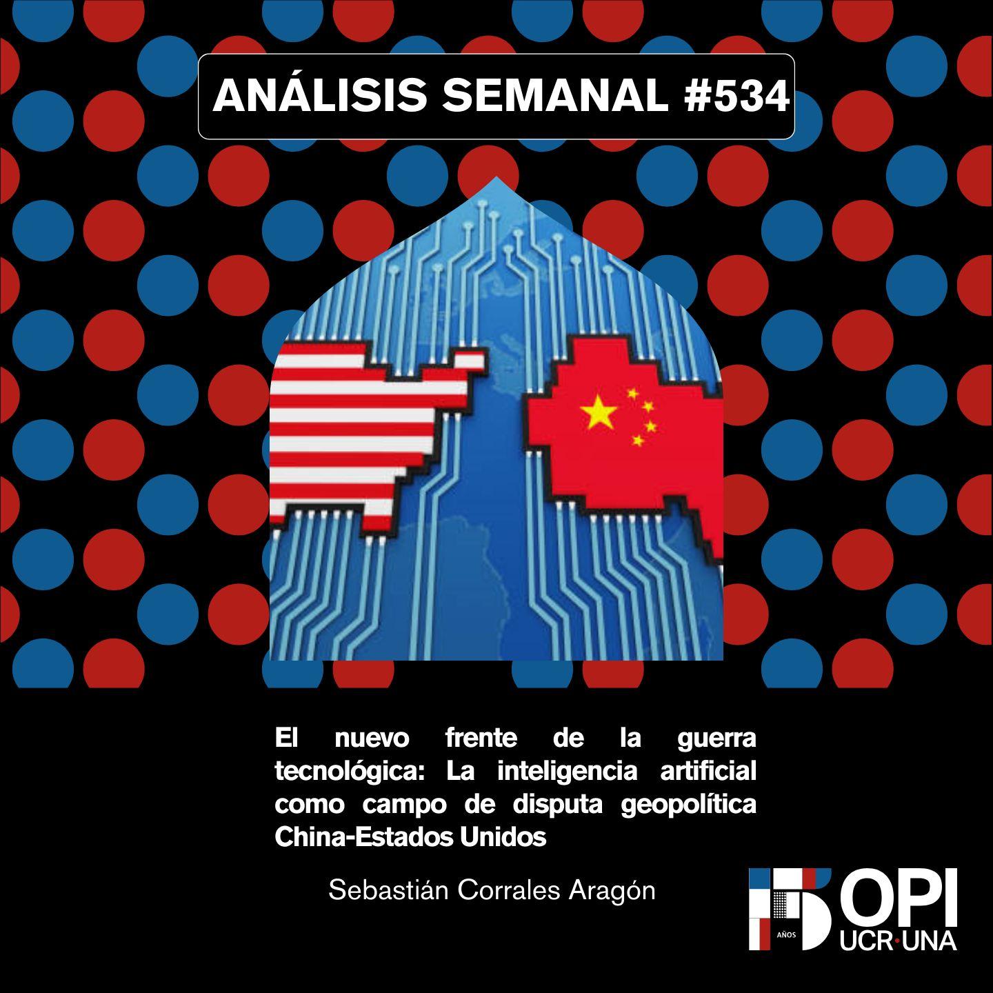 Portada del Análisis Semanal 534 con datos de autoría.
