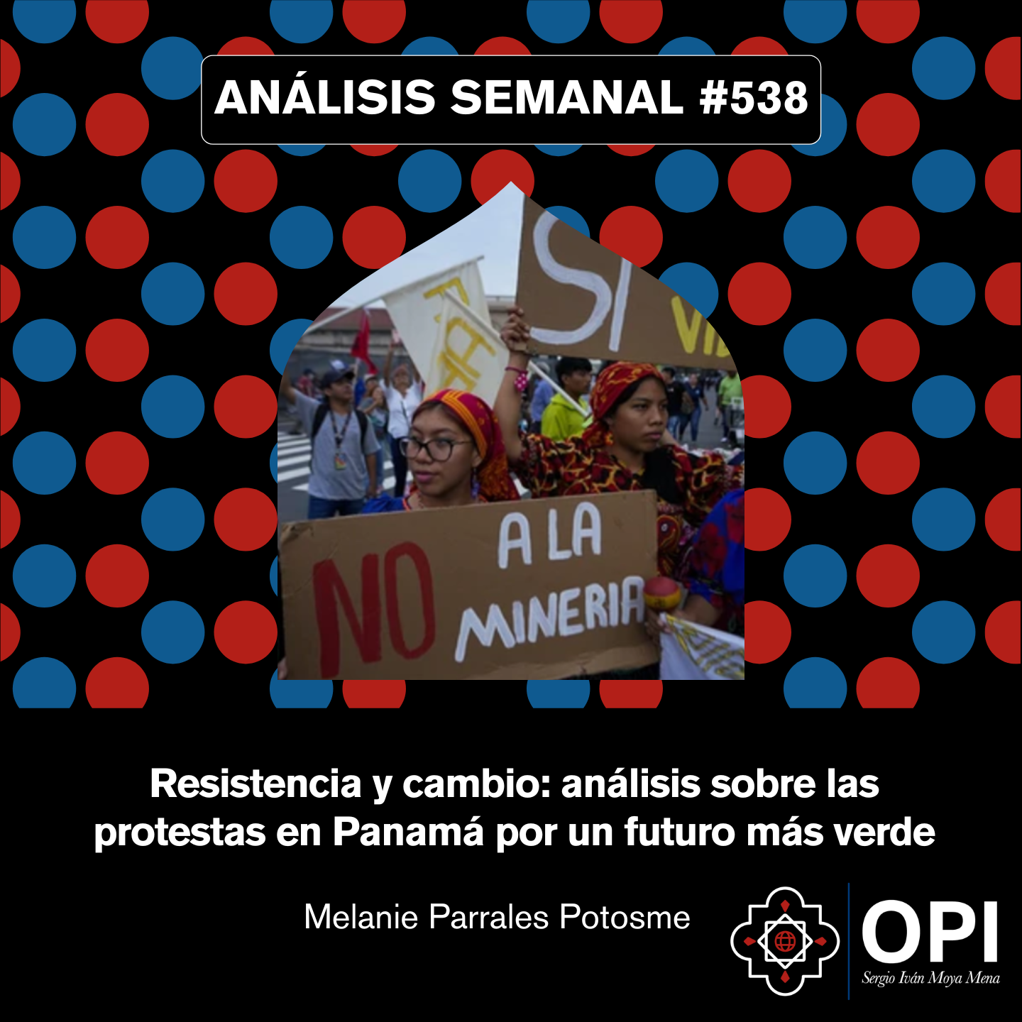 Portada del Análisis semanal N°538 con datos de autoría. 