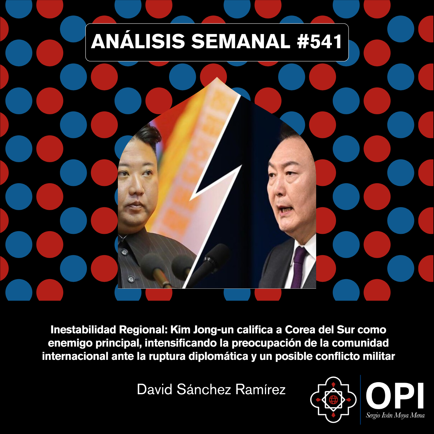 Portada del Análisis semanal N°541 con datos de autoría. 