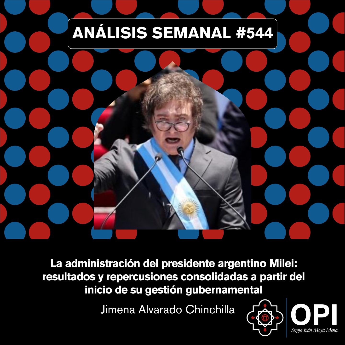Portada del Análisis semanal N°544 con datos de autoría.