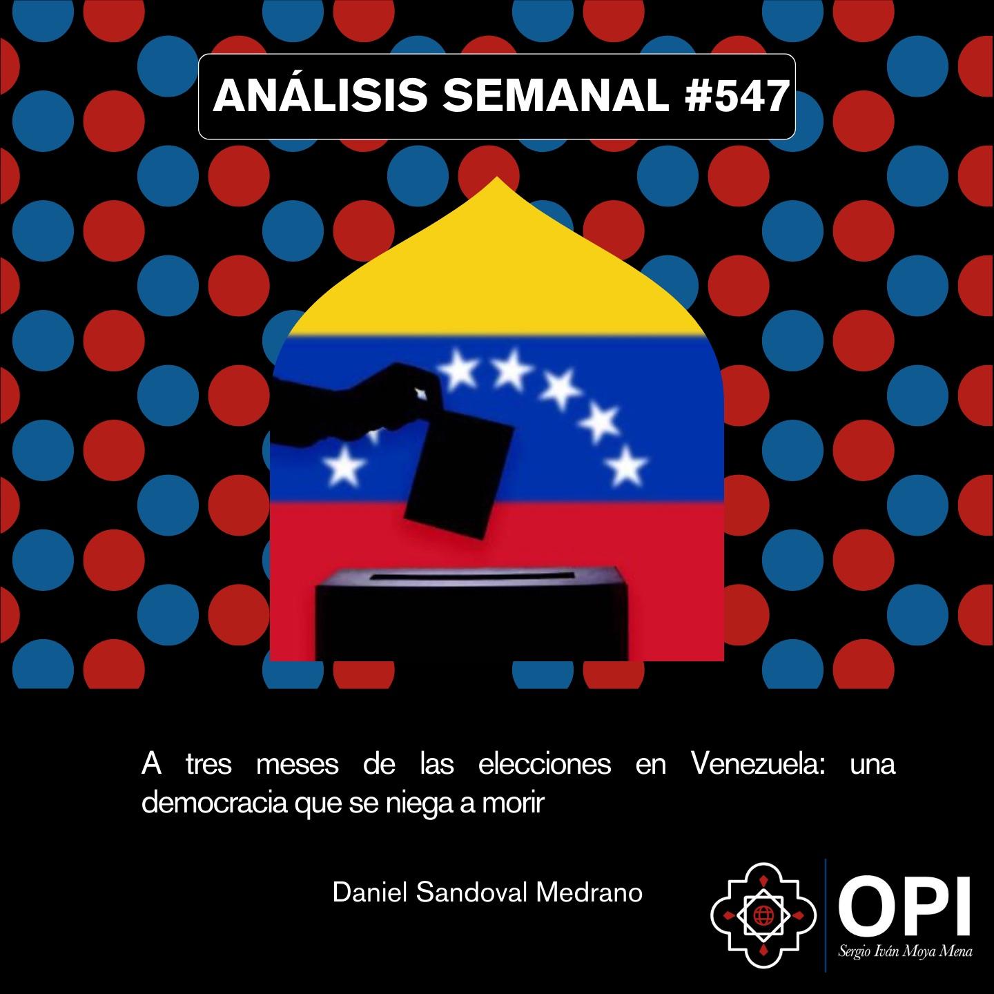 Portada del Análisis semanal N°547 con datos de autoría. 