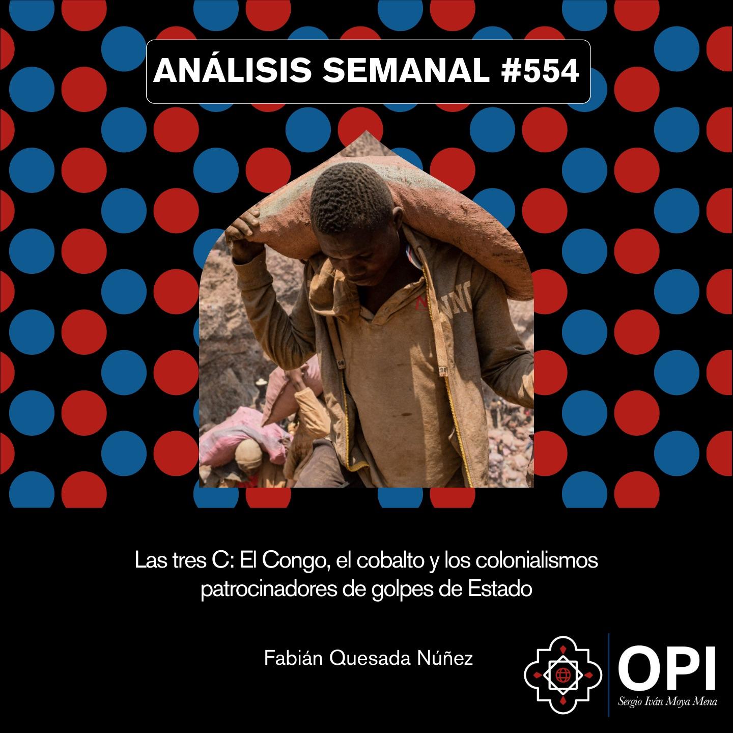 Portada del Análisis semanal N°554 con datos de autoría.