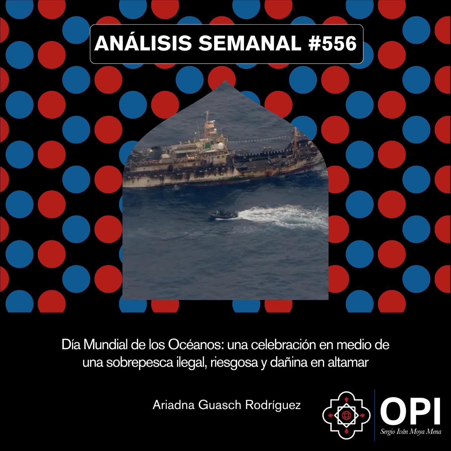 Portada del Análisis semanal N°556 con datos de autoría.