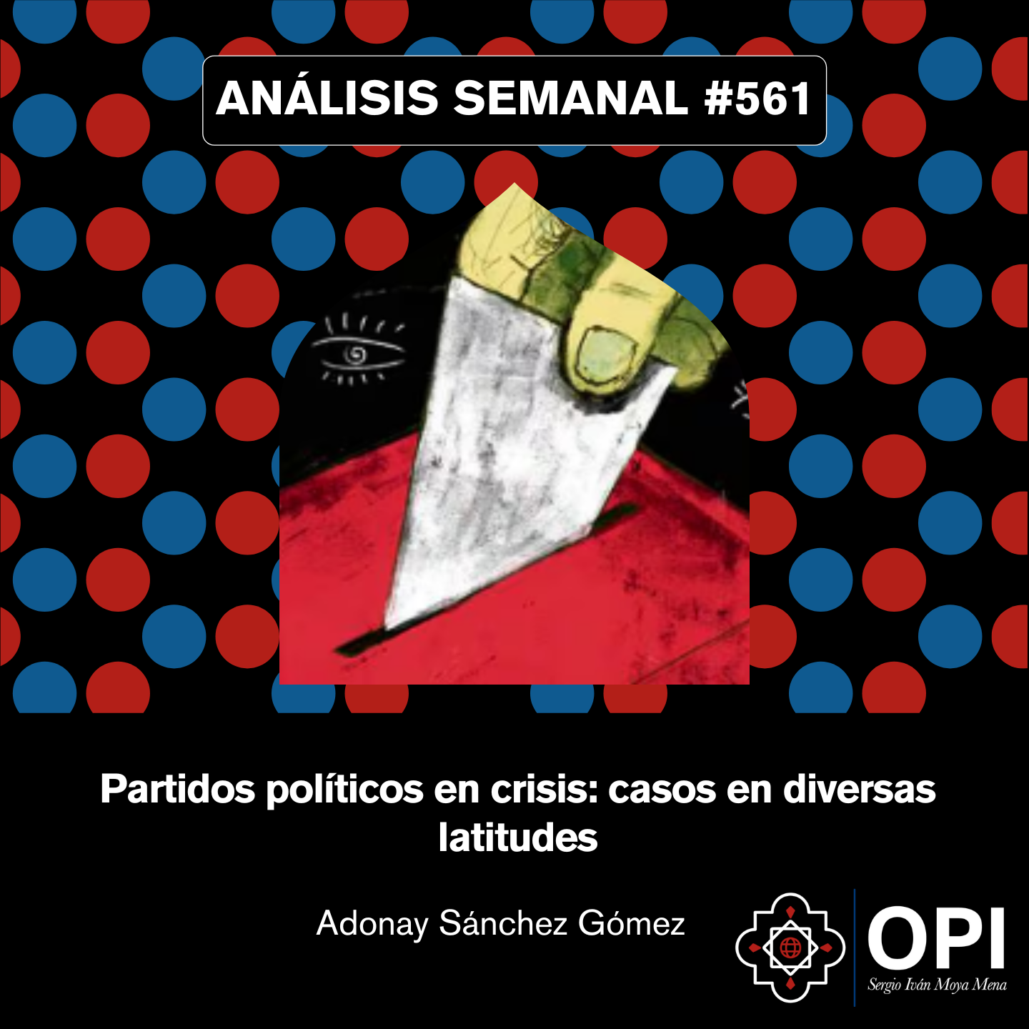 Portada del Análisis semanal N°561 con datos de autoría. 