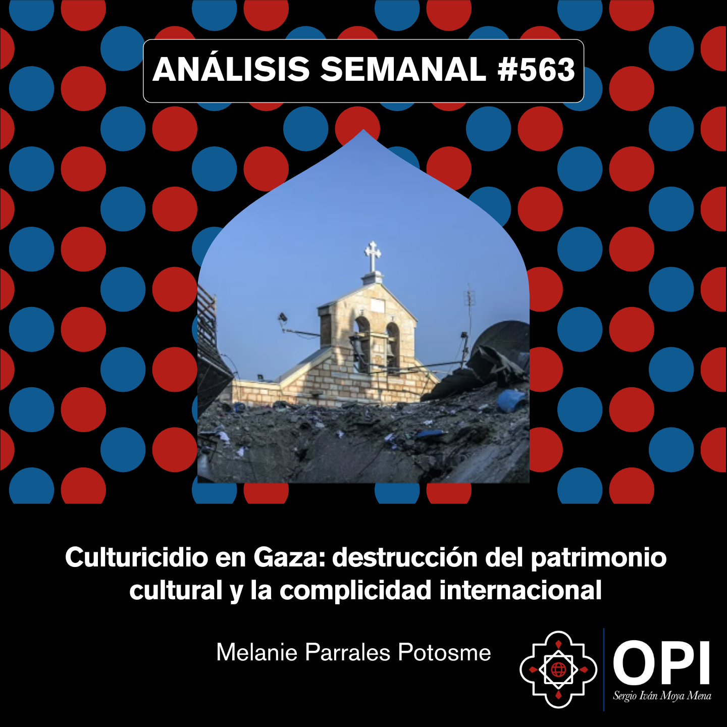 Portada del Análisis semanal N°563 con datos de autoría. 