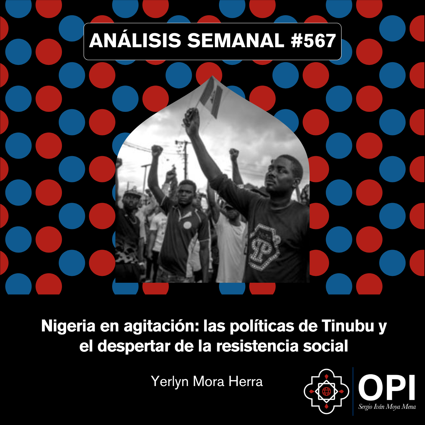 Portada del Análisis semanal N°567 con datos de autoría. 