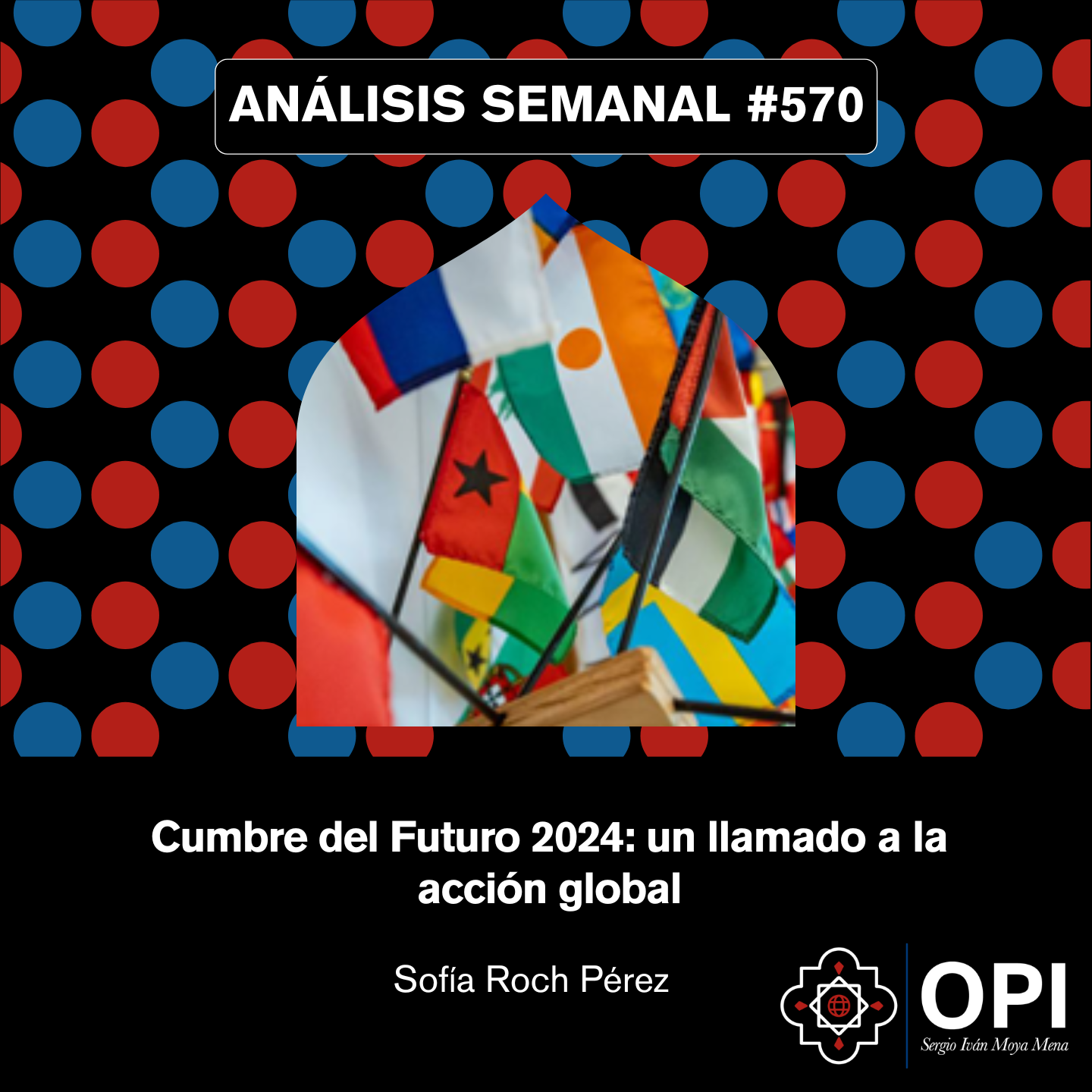 Portada del Análisis semanal N°570 con datos de autoría. 