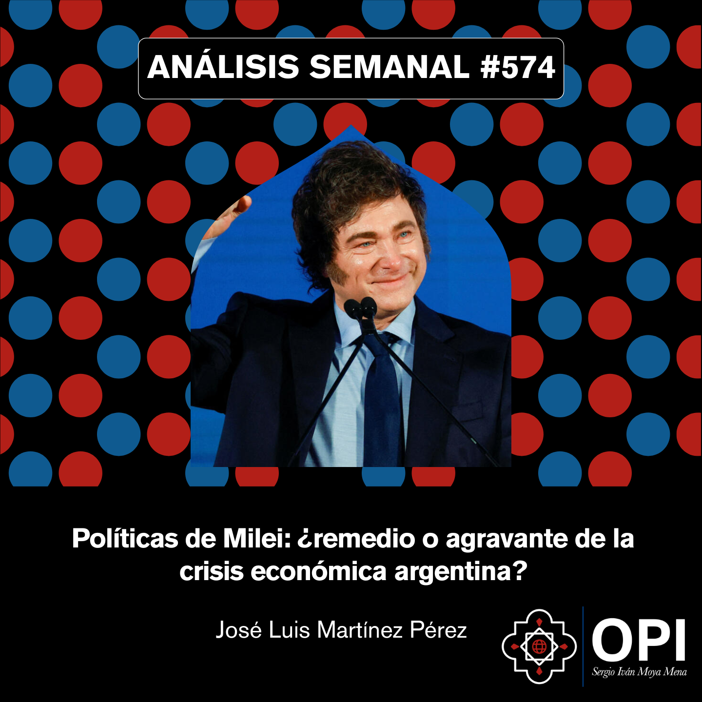 Portada del Análisis semanal N°574 con datos de autoría. 