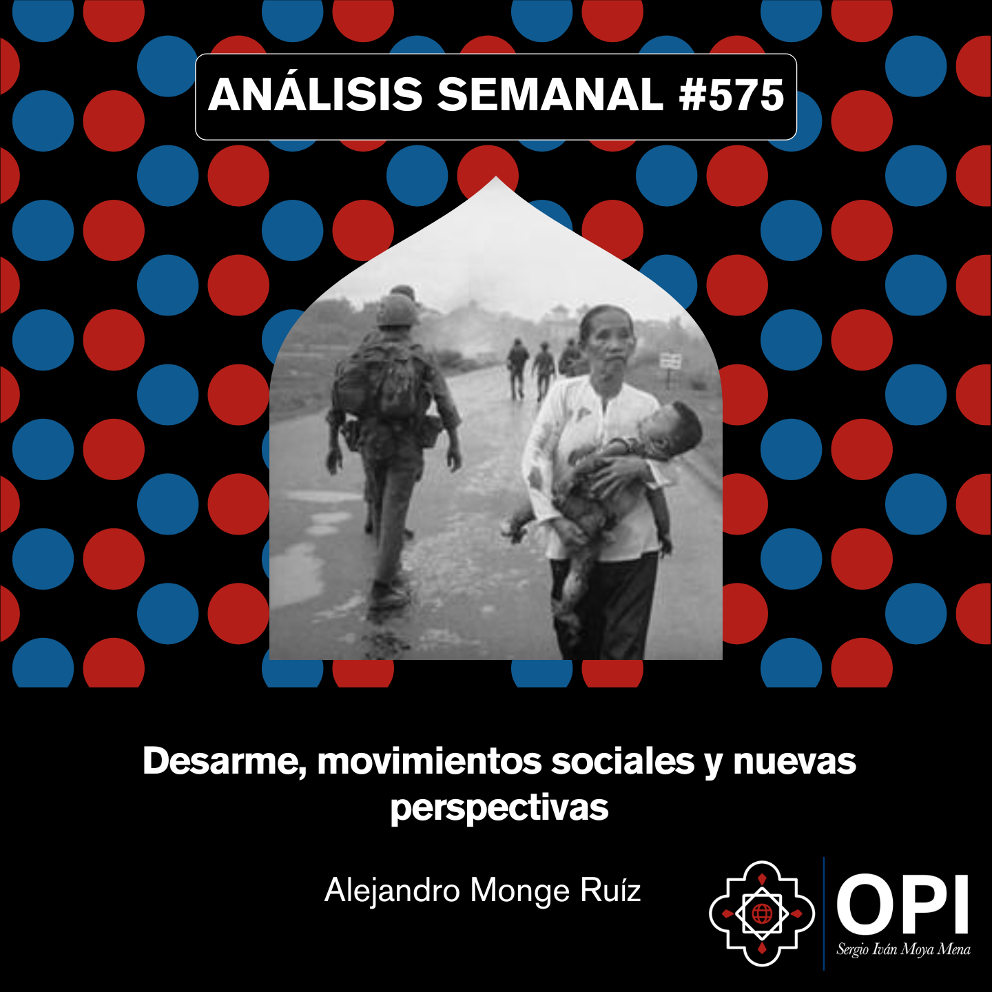 Portada del Análisis semanal N°575 con datos de autoría. 