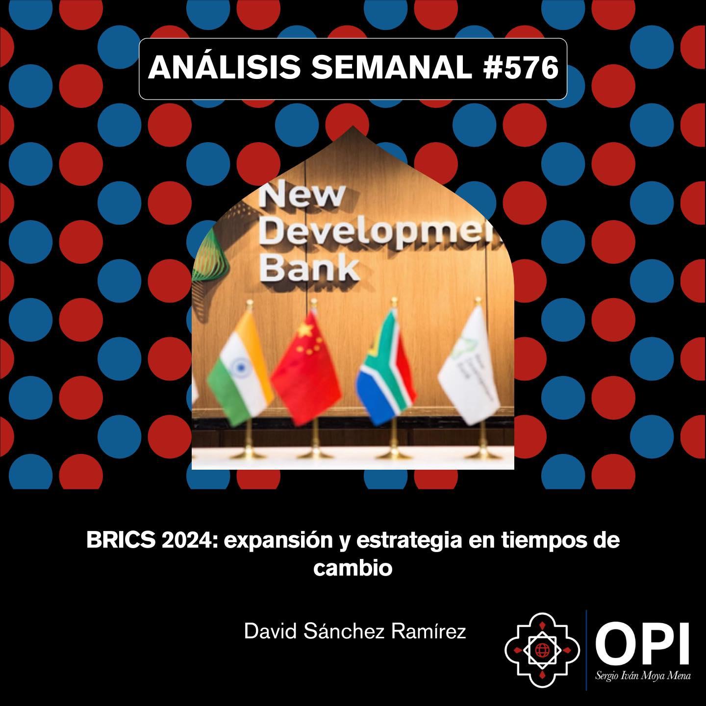 Portada del Análisis semanal N°576 con datos de autoría.
