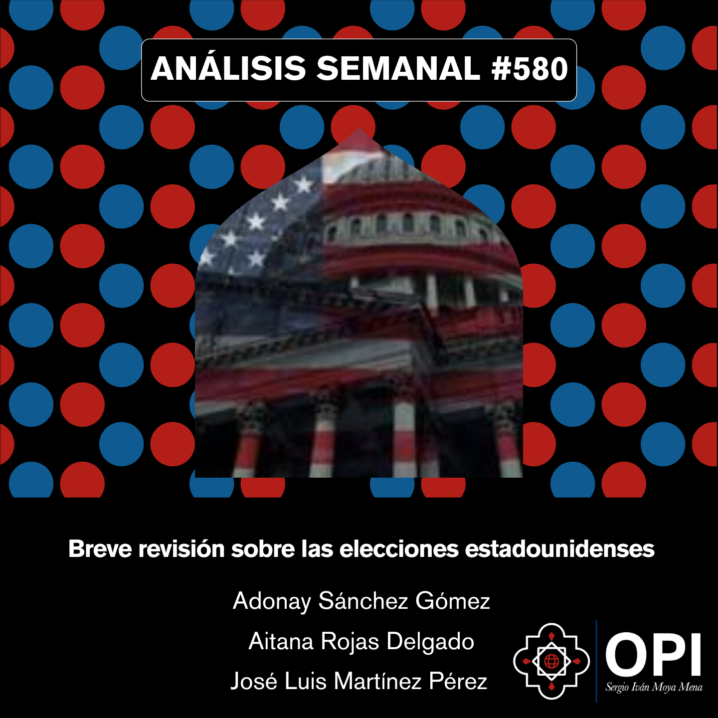Portada del Análisis semanal N°580 con datos de autoría. 