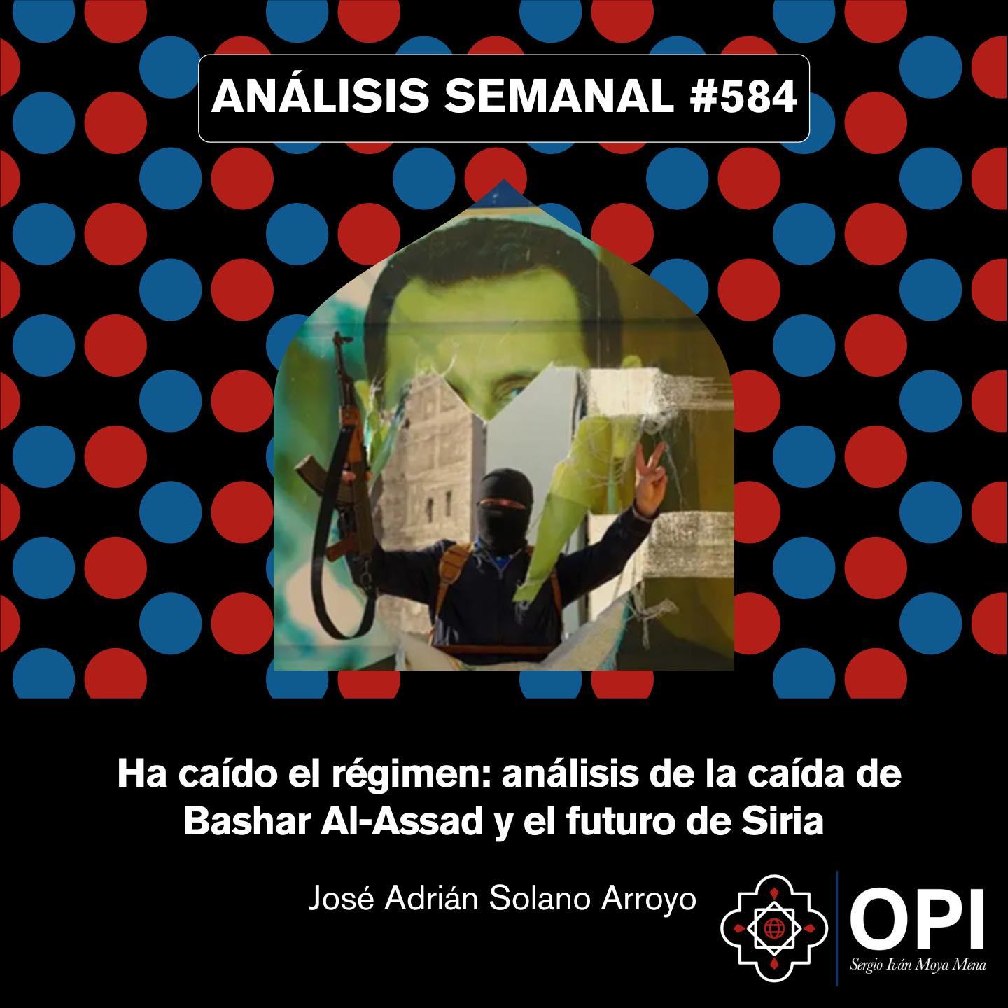 Portada del Análisis semanal N°584 con datos de autoría. 