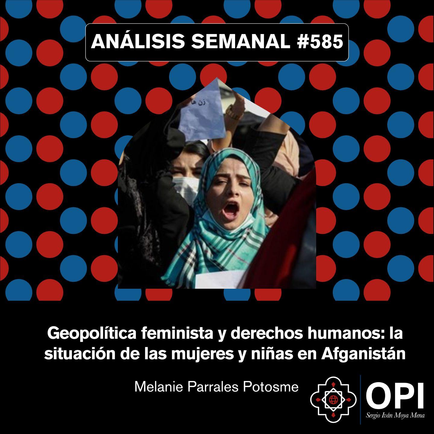 Portada del Análisis semanal N°585 con datos de autoría.