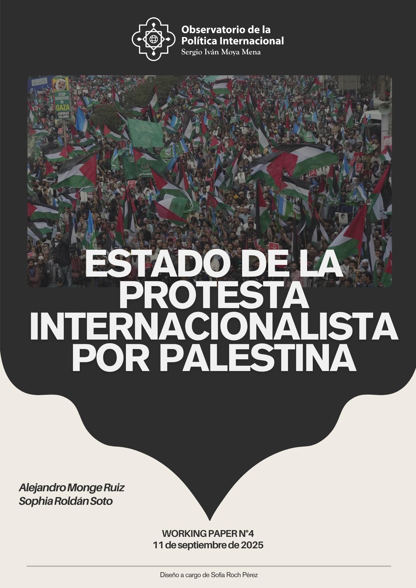 Portada del Working Paper N.°4 con datos de autoría